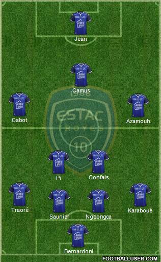 Esperance Sportive Troyes Aube Champagne Formation 2016