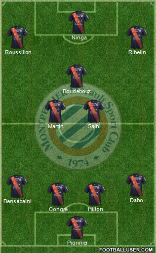 Montpellier Hérault Sport Club Formation 2016