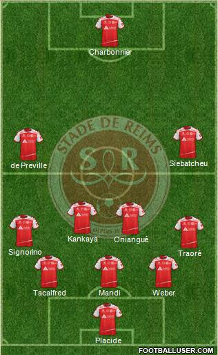 Stade de Reims Formation 2016