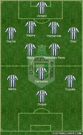 CDC Atlético Nacional Formation 2016