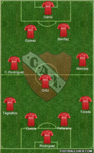 Independiente Formation 2016