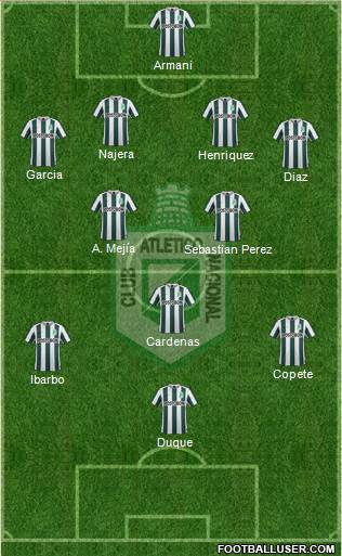 CDC Atlético Nacional Formation 2016
