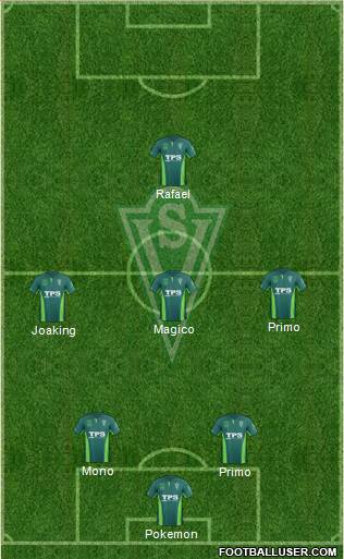 CD Santiago Wanderers S.A.D.P. Formation 2016