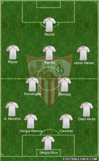 Sevilla F.C., S.A.D. Formation 2016