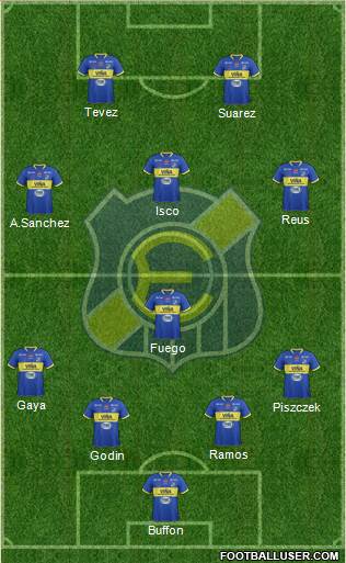 CD Everton de Viña del Mar S.A.D.P. Formation 2016