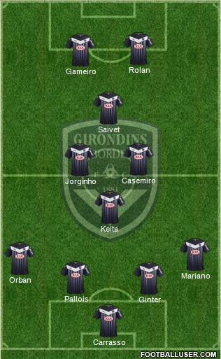 FC Girondins de Bordeaux Formation 2016
