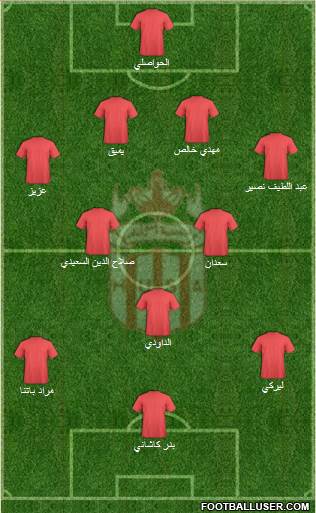 Hassania Union Sport Agadir Formation 2016