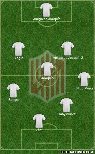 9 de Julio Formation 2016