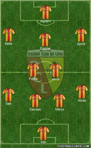 Racing Club de Lens Formation 2016