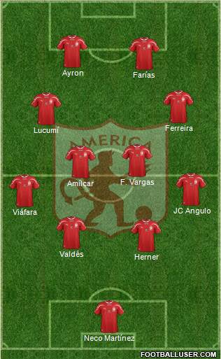 CD América de Cali Formation 2016