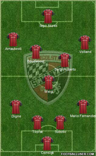 FC Ingolstadt 04 Formation 2016