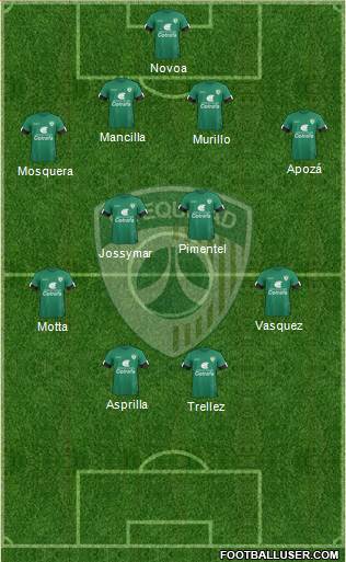 CD La Equidad Formation 2016