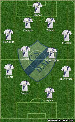 Deportivo Merlo Formation 2016