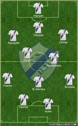 Deportivo Merlo Formation 2016