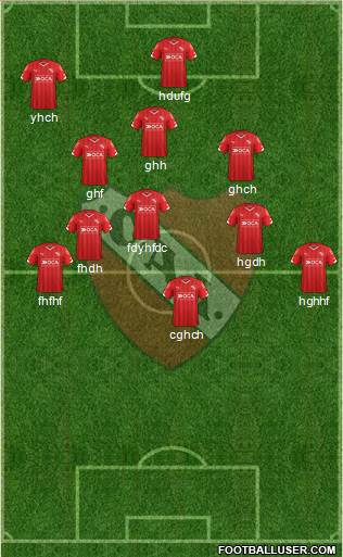 Independiente Formation 2016