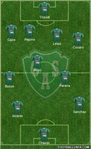 Sarmiento de Junín Formation 2016