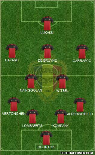 Belgium Formation 2016