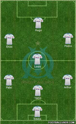 Olympique de Marseille Formation 2016