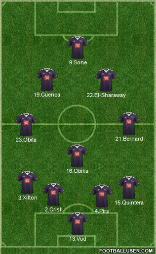 Derby County Formation 2016