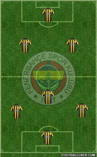Fenerbahçe SK Formation 2016