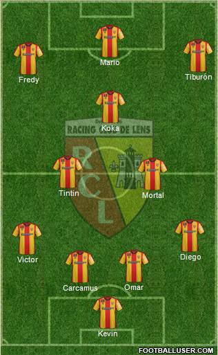 Racing Club de Lens Formation 2016