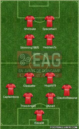 En Avant de Guingamp Formation 2016