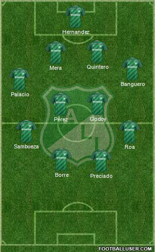 AC Deportivo Cali Formation 2016