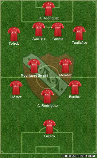 Independiente Formation 2016