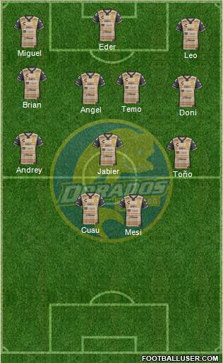 Club Dorados de Sinaloa Formation 2016