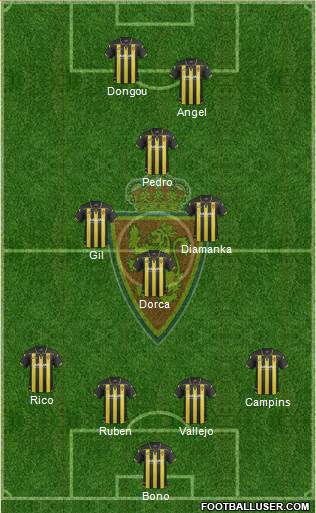 R. Zaragoza S.A.D. Formation 2016