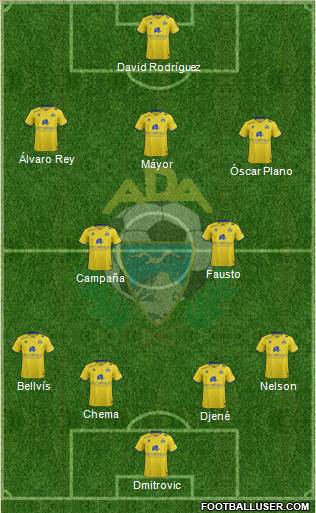 A.D. Alcorcón Formation 2016