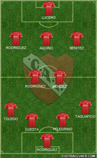 Independiente Formation 2016