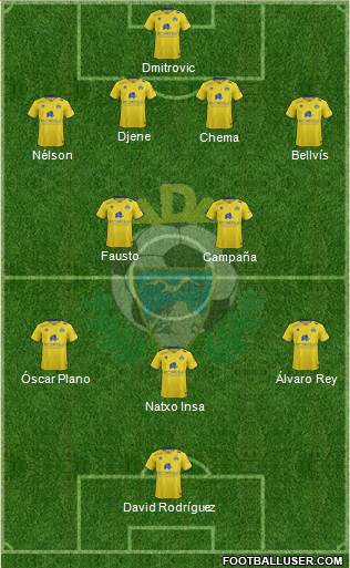 A.D. Alcorcón Formation 2016