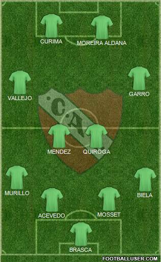 Independiente Formation 2016