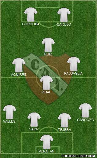 Independiente Formation 2016