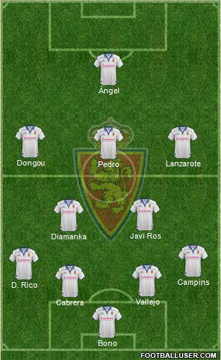 R. Zaragoza S.A.D. Formation 2016