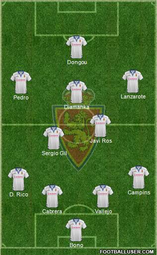 R. Zaragoza S.A.D. Formation 2016