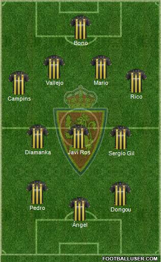 R. Zaragoza S.A.D. Formation 2016