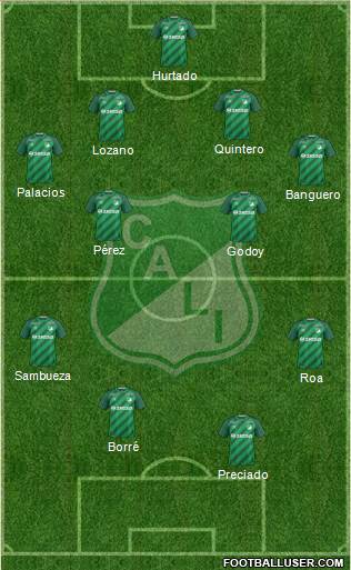 AC Deportivo Cali Formation 2016