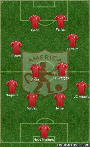 CD América de Cali Formation 2016