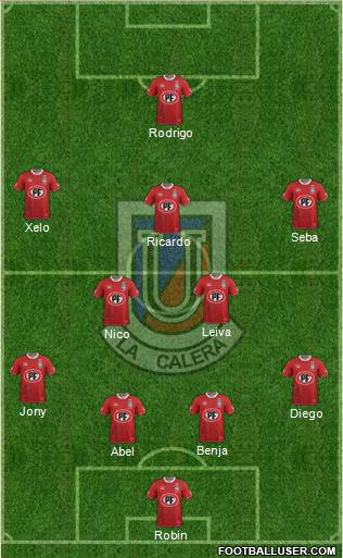 CD Unión La Calera S.A.D.P. Formation 2016