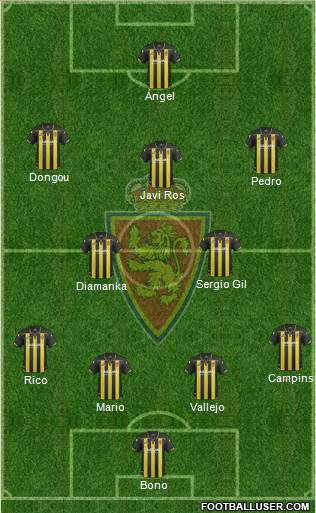 R. Zaragoza S.A.D. Formation 2016