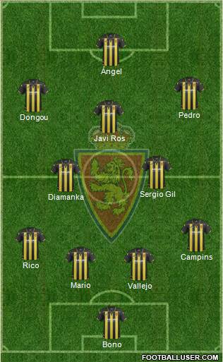 R. Zaragoza S.A.D. Formation 2016