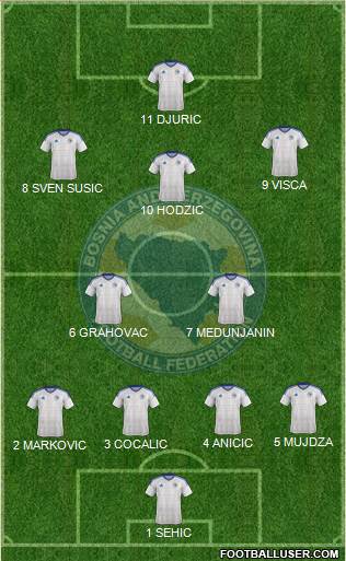 Bosnia and Herzegovina Formation 2016