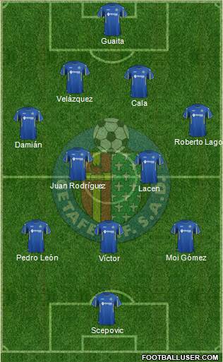 Getafe C.F., S.A.D. Formation 2016
