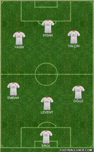 Manchester United Formation 2016