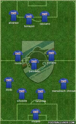 Sampdoria Formation 2016