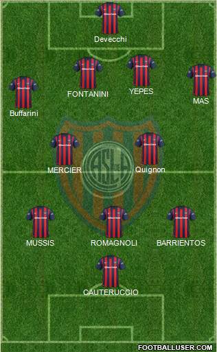 San Lorenzo de Almagro Formation 2016