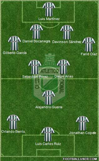CDC Atlético Nacional Formation 2016
