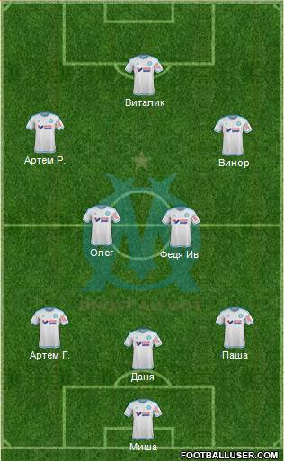 Olympique de Marseille Formation 2016
